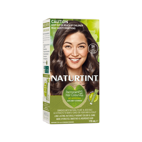 NaturTint 5N Light Chestnut Brown 155ml