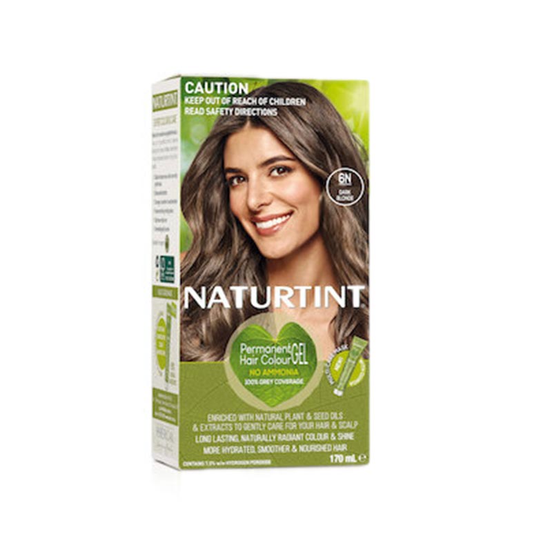 Naturtint 6N Dark Blonde 155ml hair colour kit