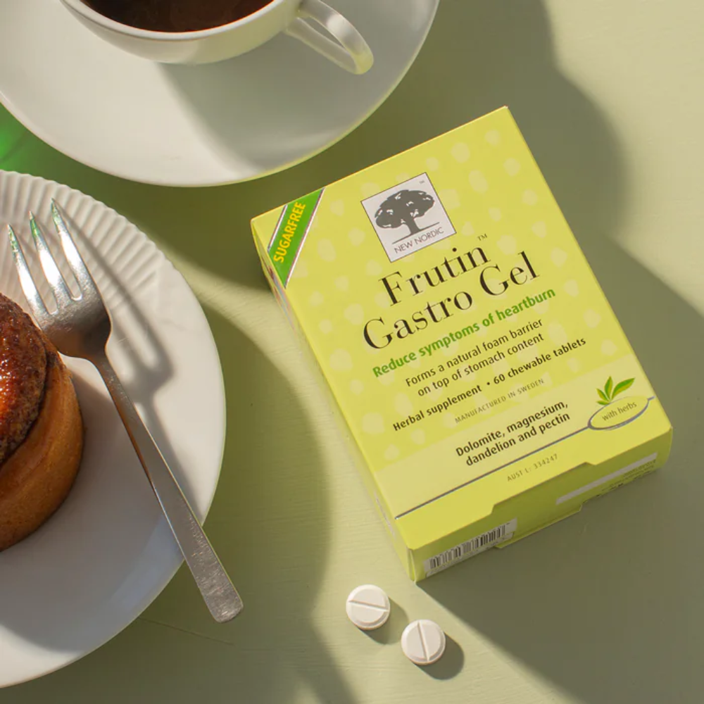 New Nordic Frutin Gastro Gel 60 Chewable Tablets
