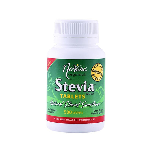 Nirvana Organics Stevia 500 Tablets