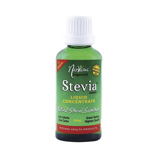 Nirvana Organics Stevia Liquid Concentrate 50ml