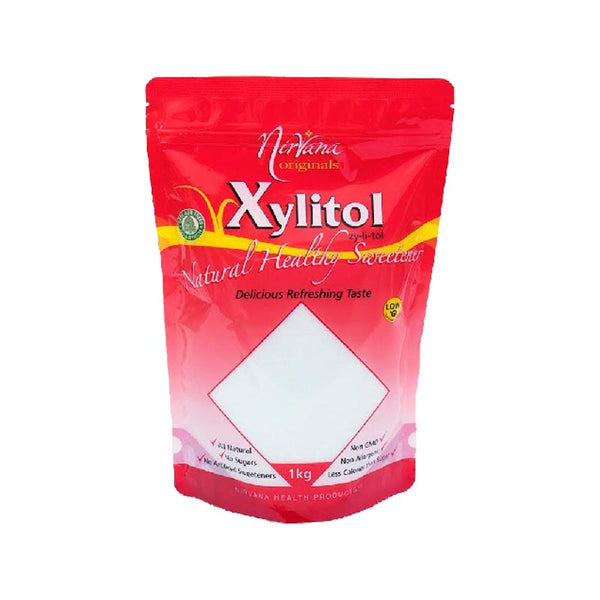 Nirvana Originals Xylitol Stand-Up Pouch Ziplock 1kg