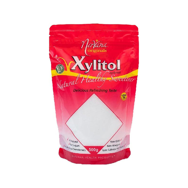 Nirvana Originals Xylitol Stand-Up Pouch Ziplock 500g