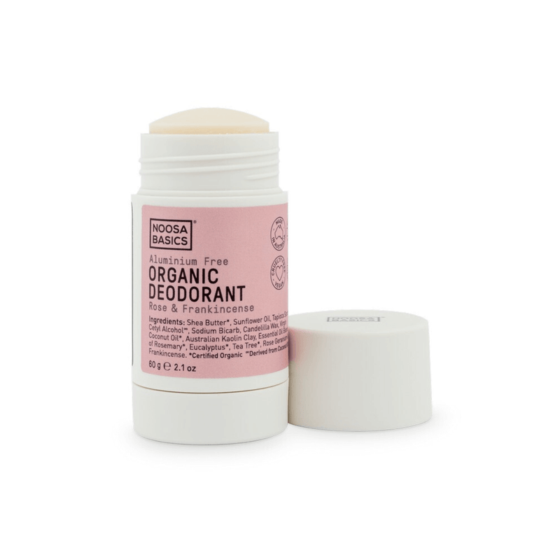 Noosa Basics Rose & Frankincense Deodorant Stick 60g