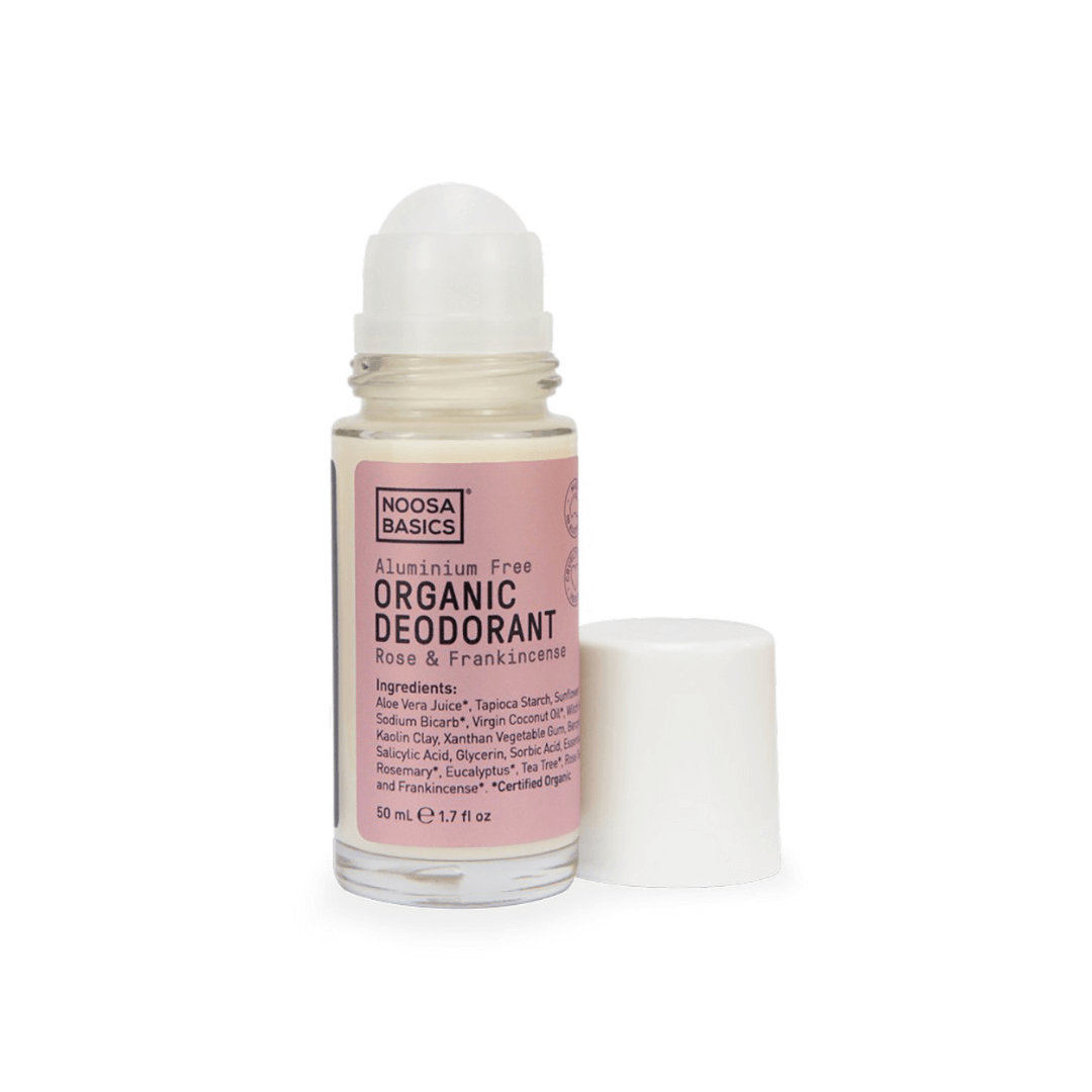 Noosa Basics Rose & Frankincense Roll on Deodorant 50ml