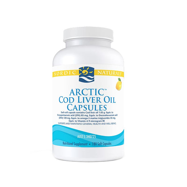 Nordic Naturals Arctic Cod Liver Oil Soft Gels