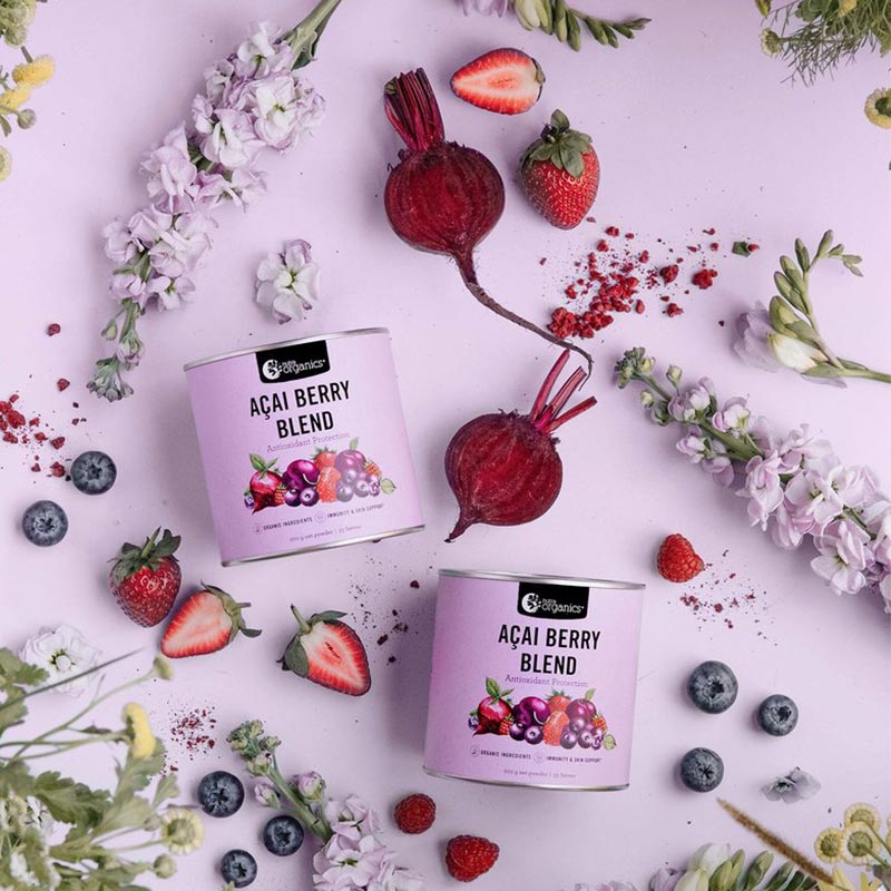 Nutra Organics Acai Berry Blend 200g gallery image 3