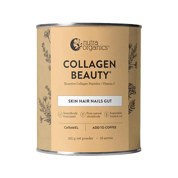 Nutra Organics Collagen Beauty Caramel 225g