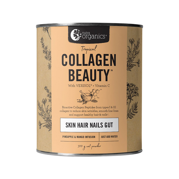 Nutra Organics Collagen Beauty Tropical 300g