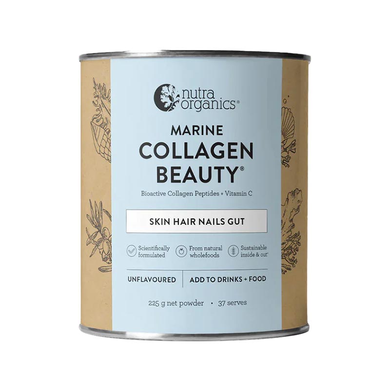 Nutra Organics Marine Collagen Beauty 225g 225g pack image