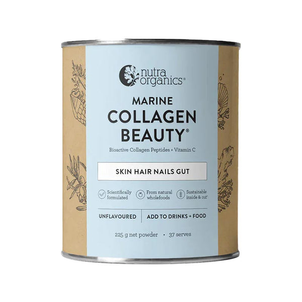 Nutra Organics Marine Collagen Beauty 225g