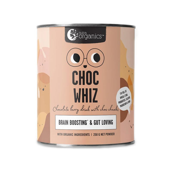 Nutra Organics Choc Whiz 250g