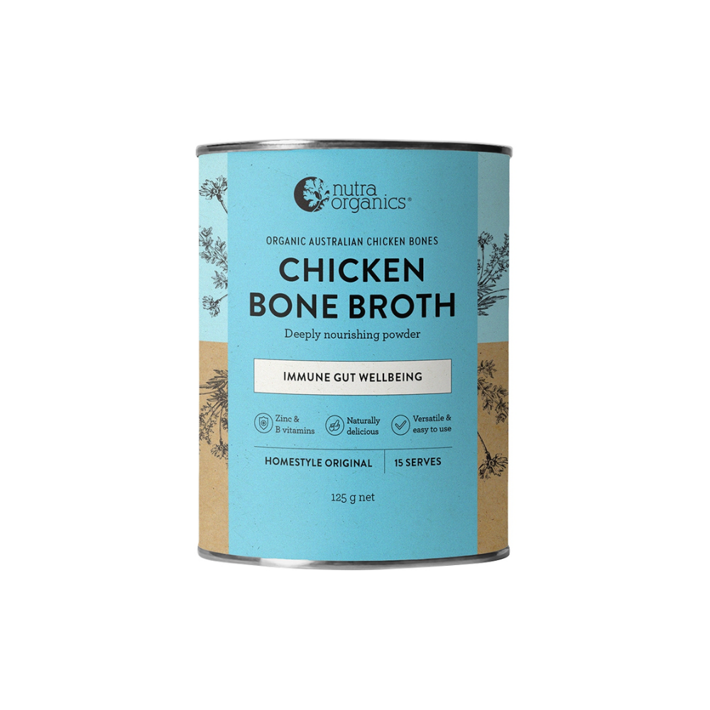 Nutra Organics Bone Broth Chicken Homestyle Original 125g 125g pack image