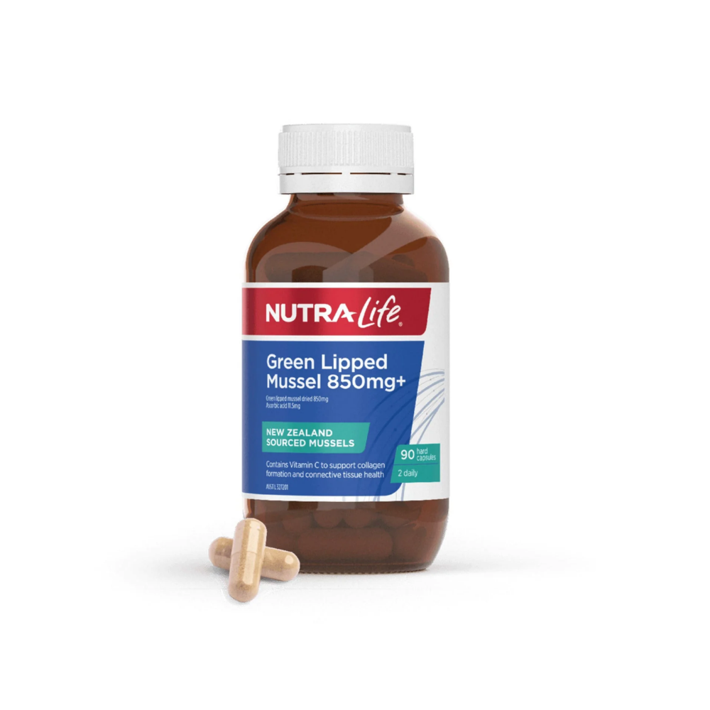 Nutralife Green Lipped Mussel 850mg 90 Capsules