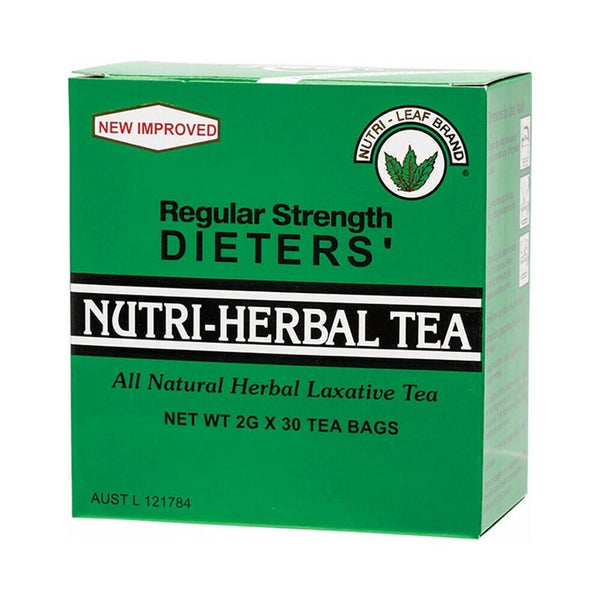 Nutri-Leaf Herbal Tea Bags Dieter's Tea Regular 30 Tea Bags