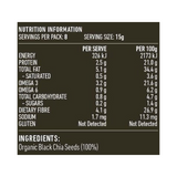 Lotus Organic Black Chia Seeds 125g