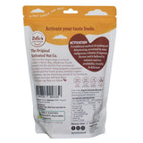 2die4 Live Foods Organic Activated Almonds 600g back label