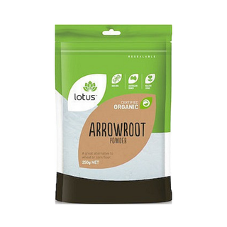 Lotus Organic Arrowroot Powder 250g product image