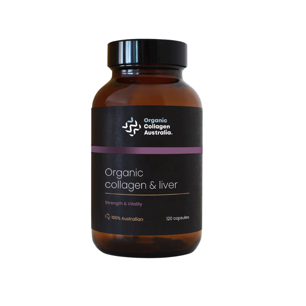 Organic Collagen Australia Organic Collagen & Liver 120 capsules