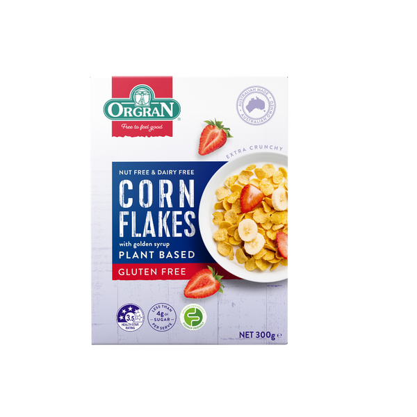 Orgran Gluten Free Cereal Corn Flakes 300g