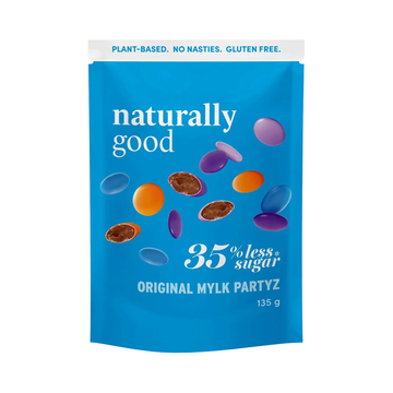 Naturally Good Original Mylk Partyz 35% less sugar 135g