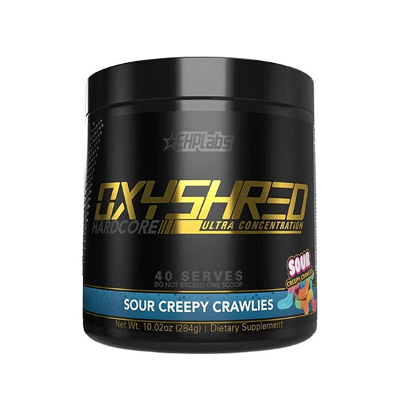 EHP Labs OxyShred Hardcore Sour Creepy Crawlies 40 Servings 284g