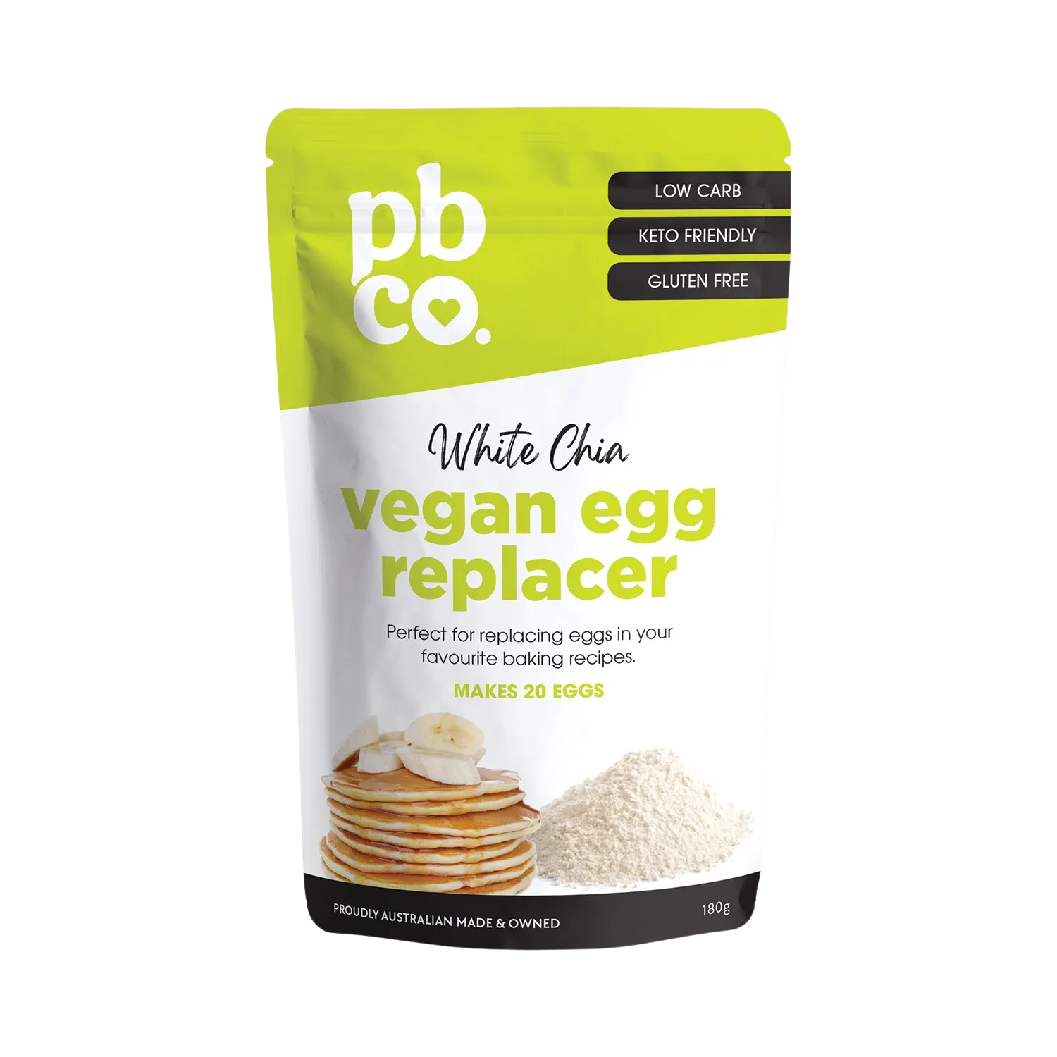 PBCo Vegan Egg Replacer with Organic Chia 180g