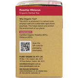 Planet Organic Rosehip Hibiscus Tea 25 Tea Bags