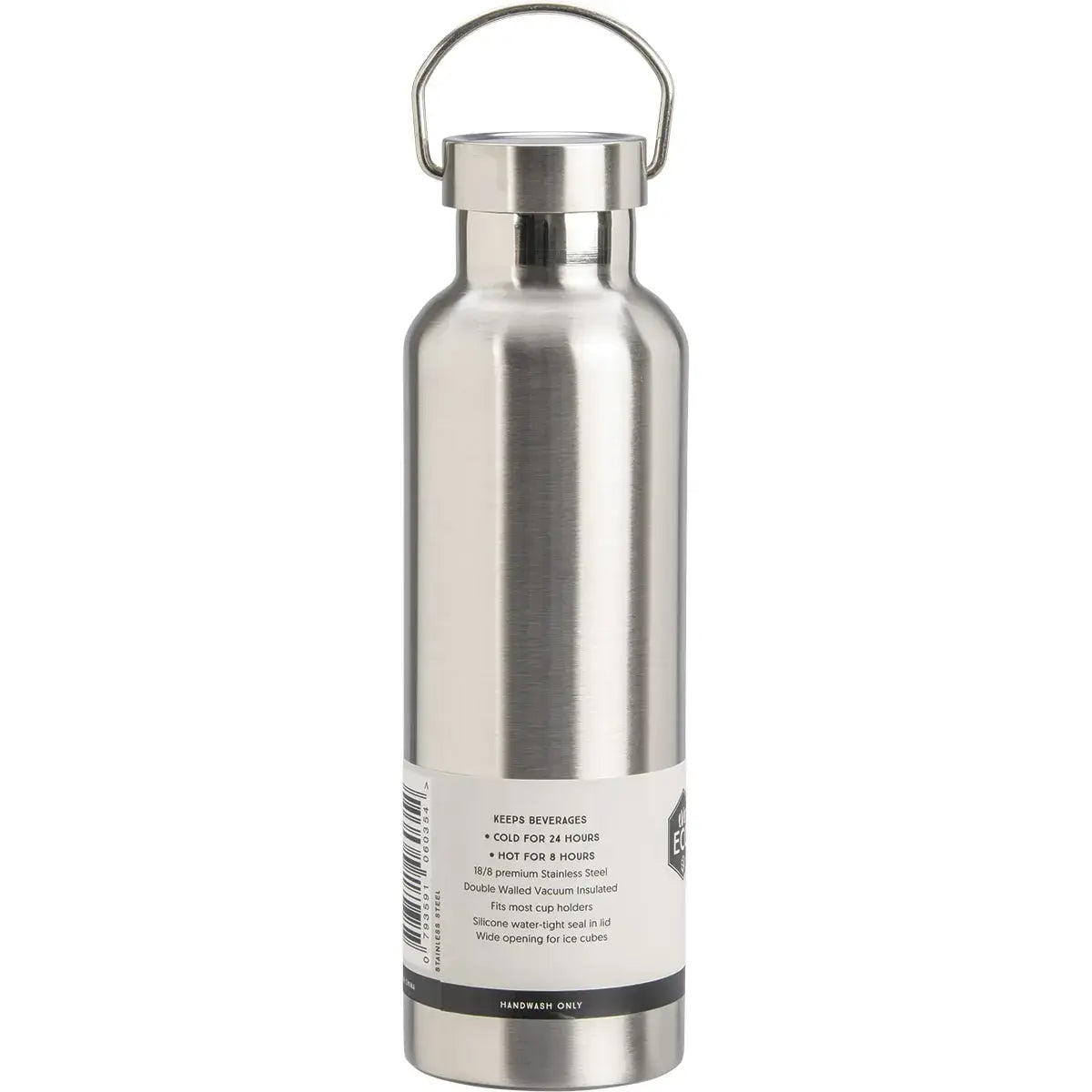 Ever Eco Insulated Stainless Steel Bottle Brushed Stainless 750ml image 3