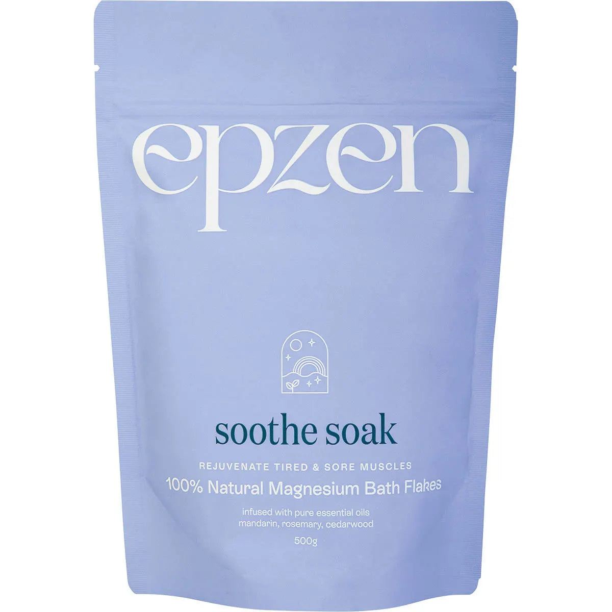 Epzen Soothe Soak Magnesium Bath Flakes 500g