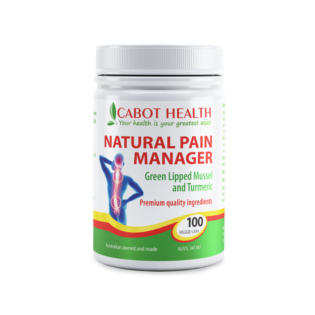 Cabot Health Natural Pain Manager 100 Capsules product image