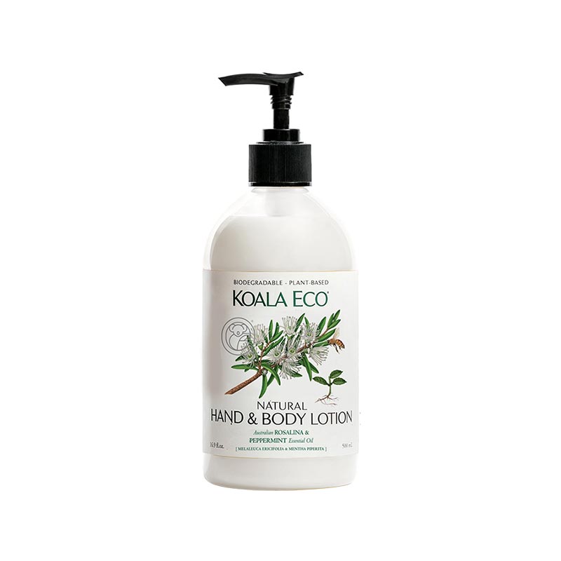 Koala Eco Hand & Body Lotion Rosalina and Peppermint 500ml product image 1