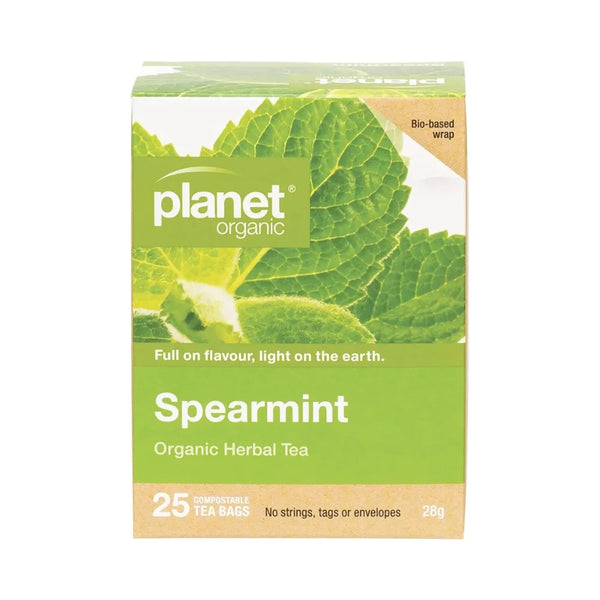 Planet Organic Spearmint 25 Tea Bags