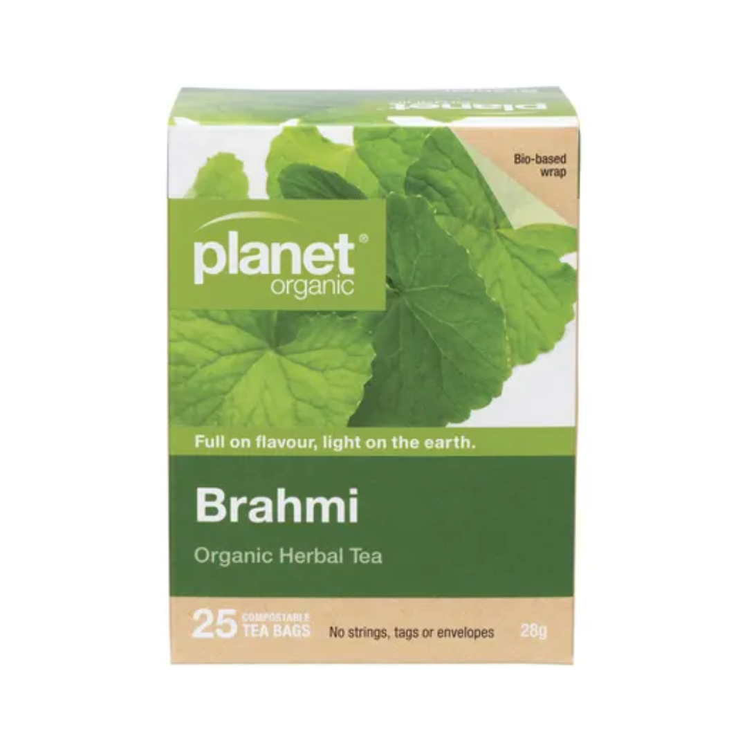 Planet Organic Brahmi Herbal Tea Bags 25 Pack