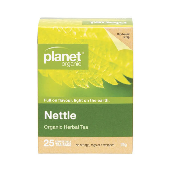 Planet Organic Herbal Tea Bags Nettle 25 Tea Bags