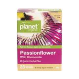 Planet Organic Passionflower Herbal Tea Bags 25 Pack