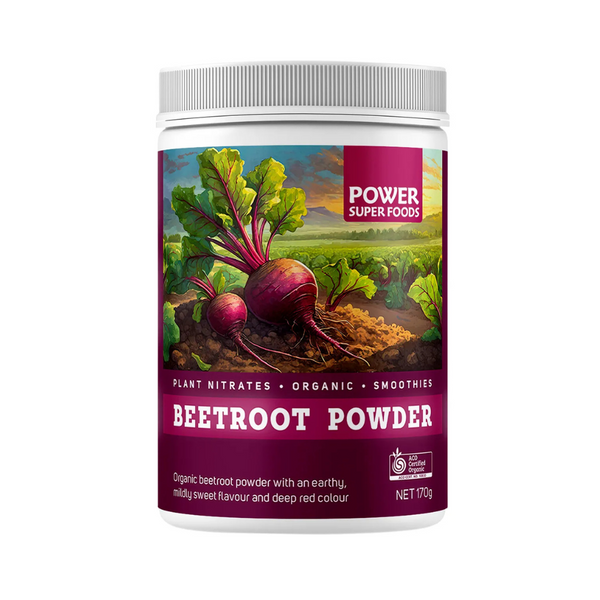 Power Super Foods Beetroot Powder Certified Organic 170g