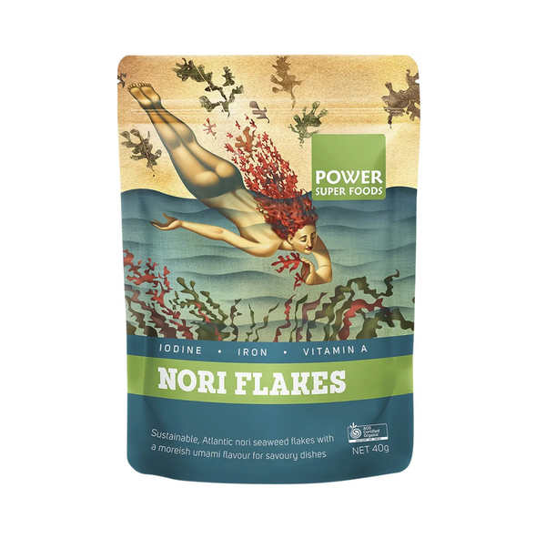 Power Super Foods Nori Flakes Certified Organic 40g
