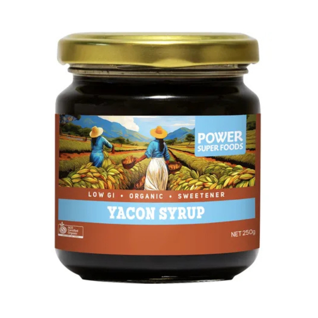 Power Super Foods Yacon Syrup Certified Organic 250g