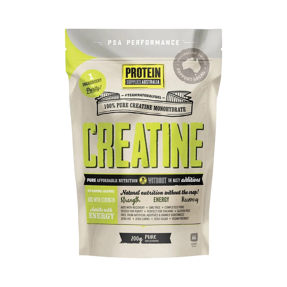 Protein Supplies Australia Pure Creatine Monohydrate Powder
