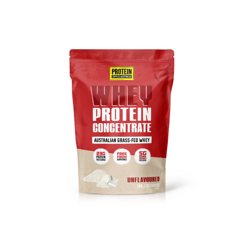 Protein Supplies Australia Australian Whey Protein Unflavoured 1kg
