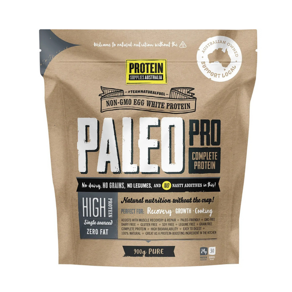 Protein Supplies Australia Paleo Pro Egg White Protein 900g