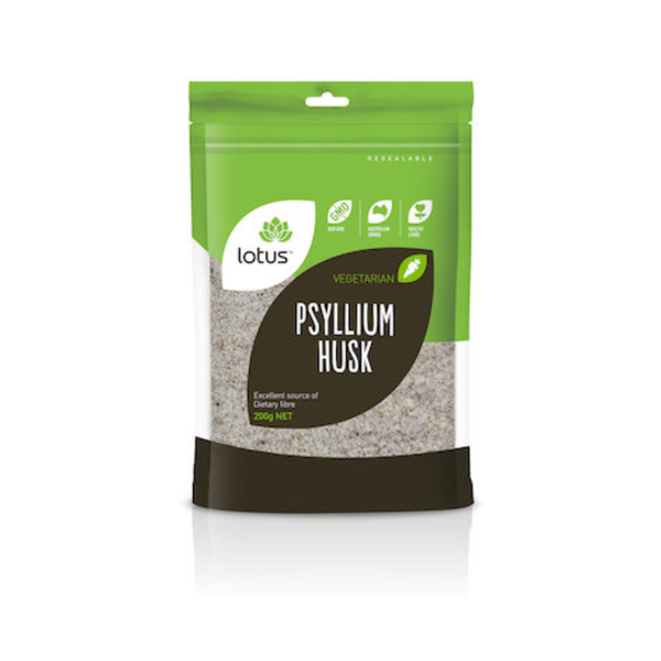 Lotus 98% Pure Psyllium Husks 200g