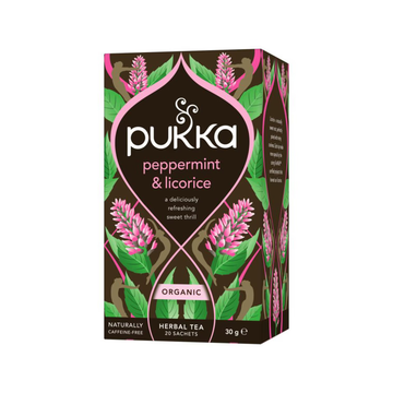 Pukka Herbs Peppermint & Licorice 20 Tea Bags
