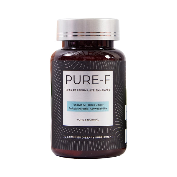 Pure Nature Labs PURE-F Premium Tongkat Ali & Enhancer Supplements 30 Capsules