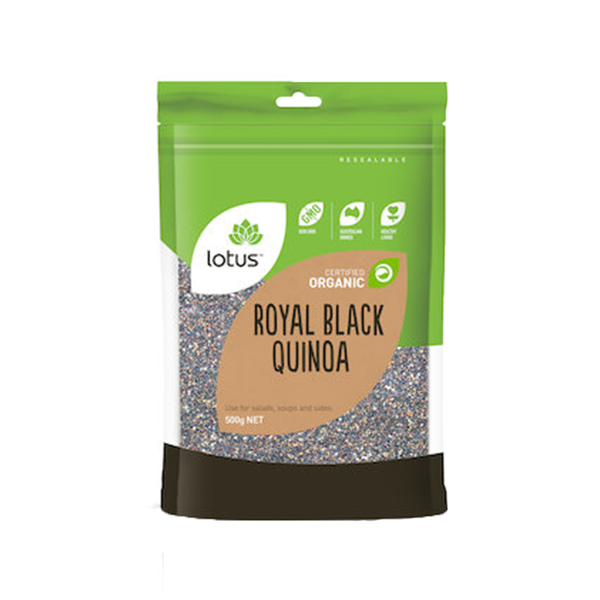 Lotus Quinoa Grain Black Organic 500g