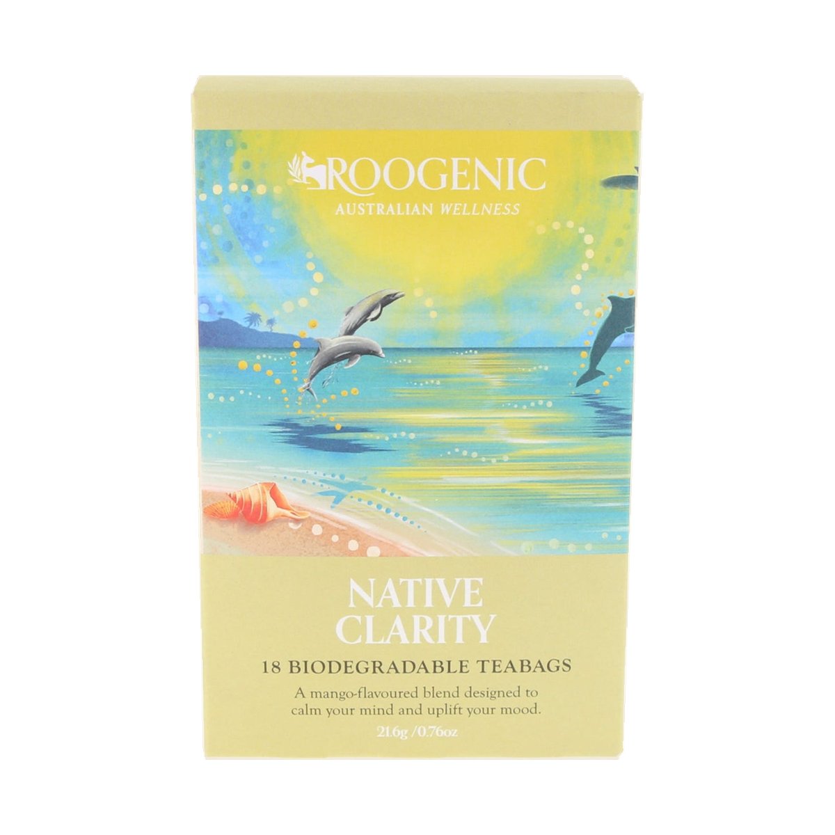 Roogenic Clarity Tea — front pack