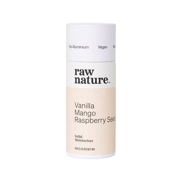 Raw Nature Solid Moisturiser Vanilla 50g