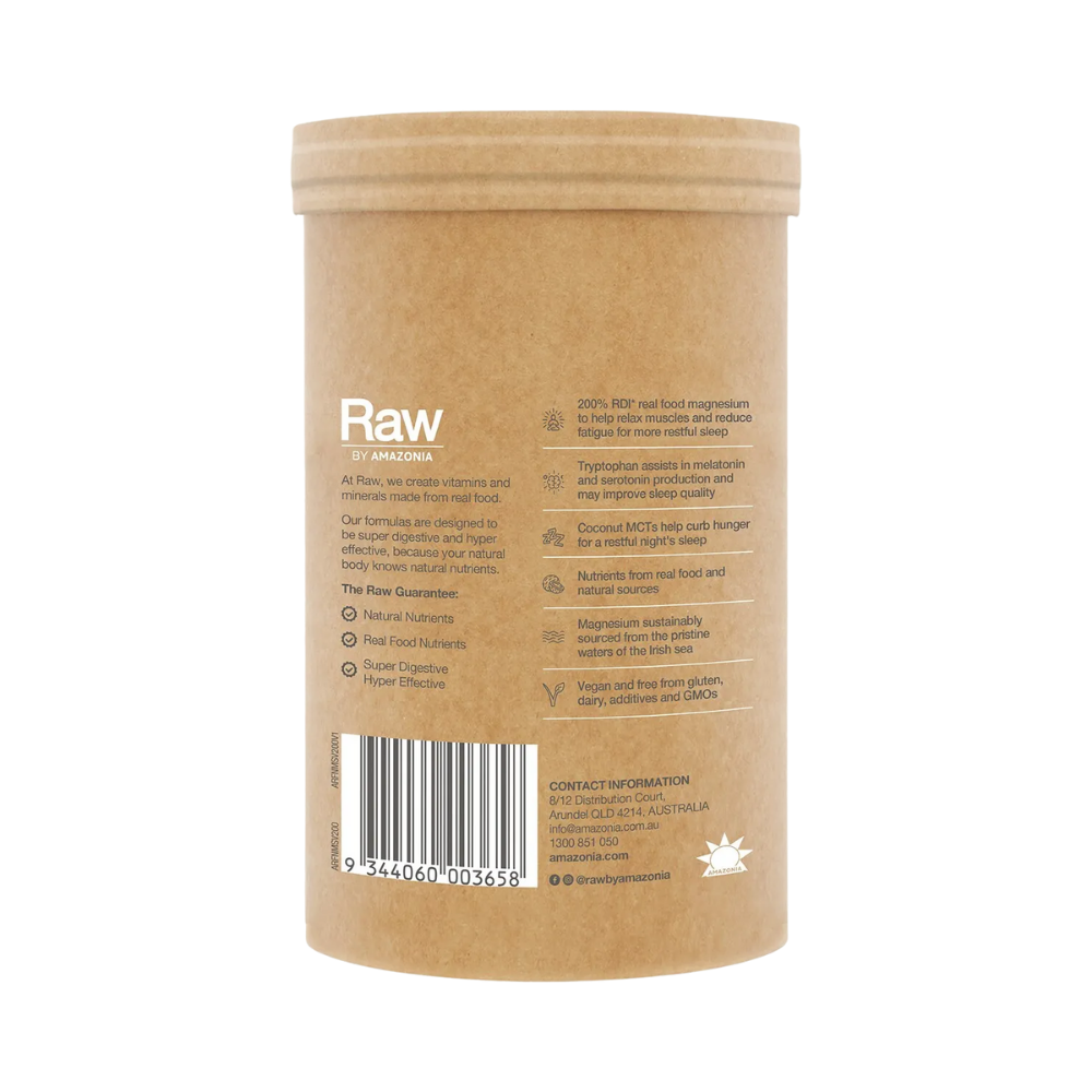 Amazonia Raw Sleep Magnesium Dreamy Vanilla