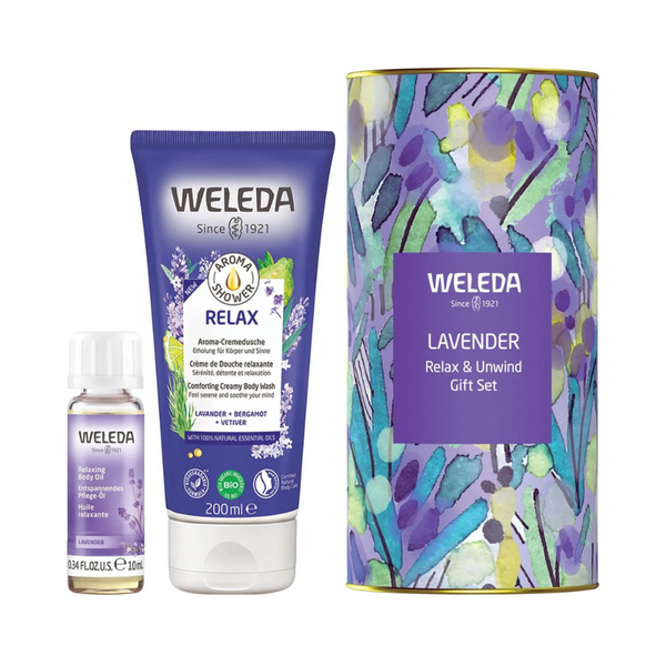 Weleda Relax & Unwind Gift Set Lavender x2